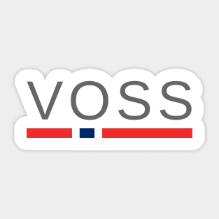 Voss of Norway Sticker